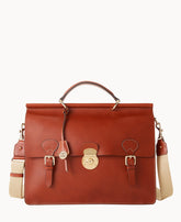 Alto Double Gusset Buckle Briefcase