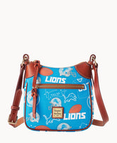 NFL Lions Front Zip Crossbody