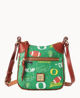 Collegiate University of Oregon Front Zip Crossbody