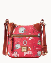 Collegiate Ohio State University Front Zip Crossbody