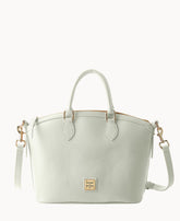 Lucca Leather Domed Satchel