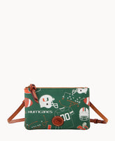 Collegiate University of Miami Top Zip Crossbody