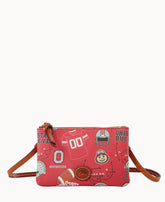 Collegiate Ohio State University Top Zip Crossbody