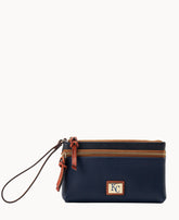 MLB Royals Double Zip Wristlet
