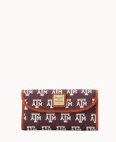 Collegiate Texas A&M University Continental Clutch