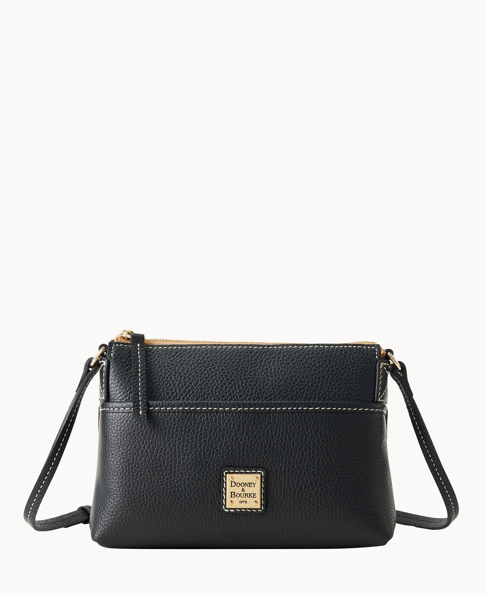 Lucca Leather Ginger Crossbody