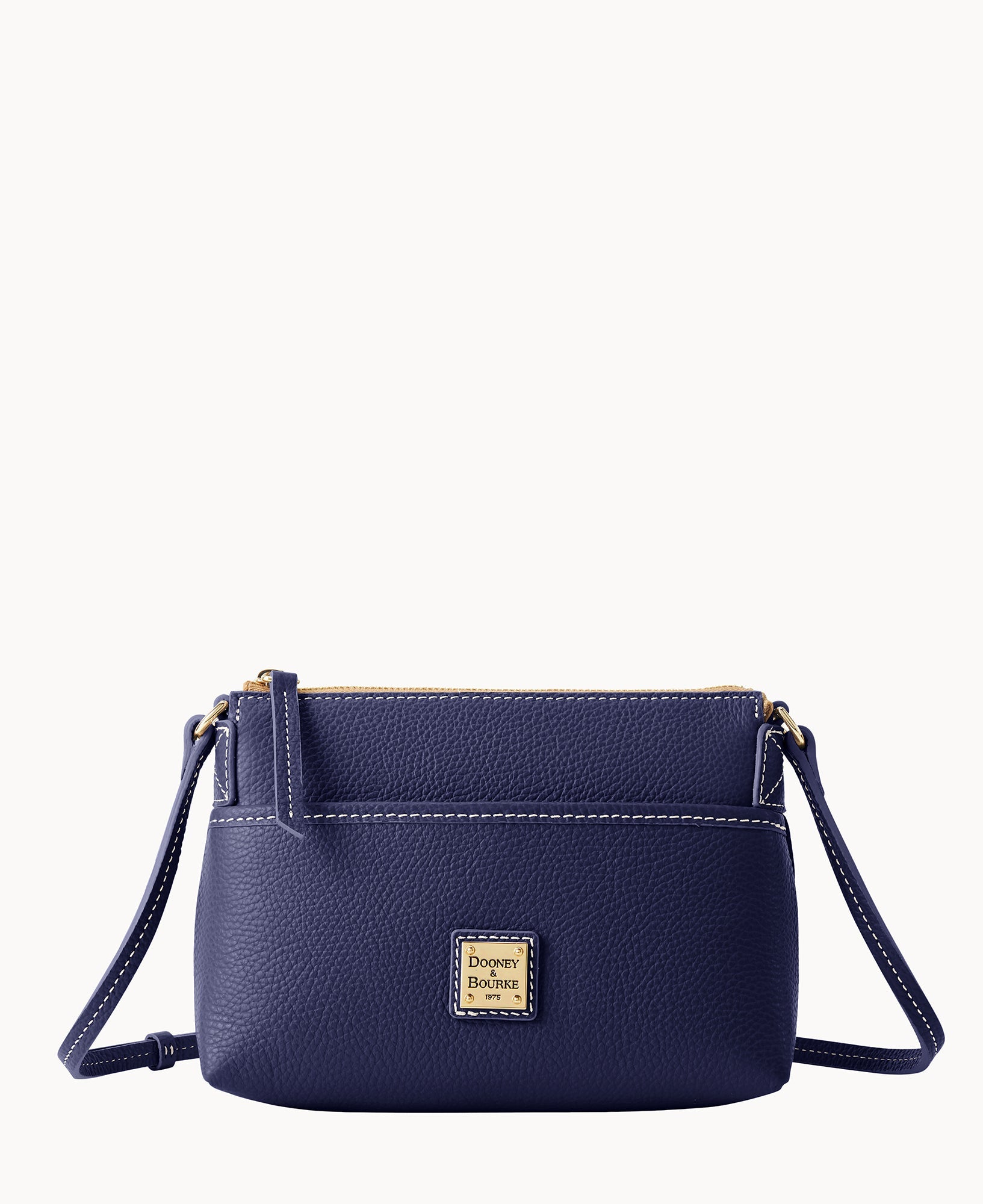 Lucca Leather Ginger Crossbody