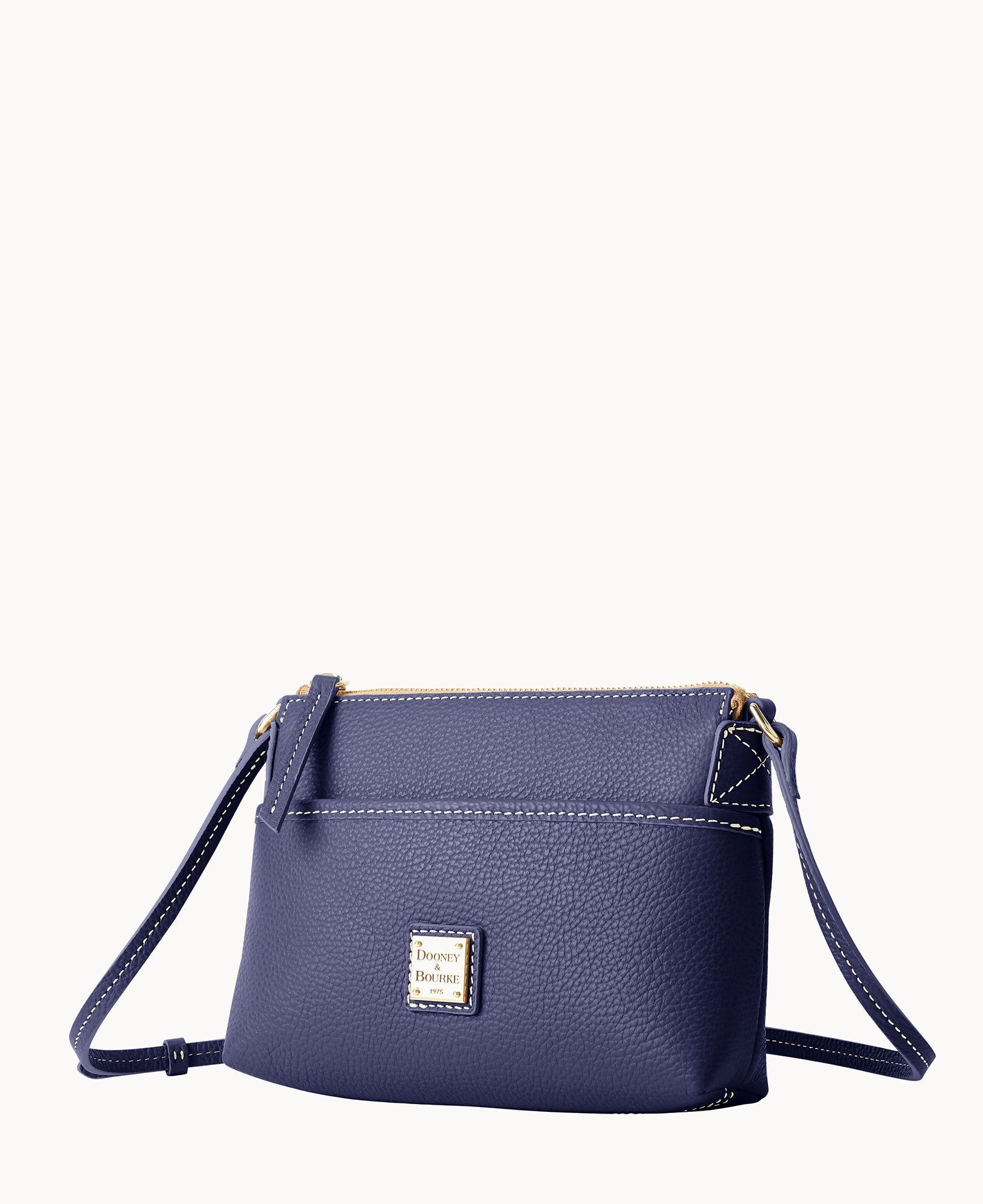 Lucca Leather Ginger Crossbody