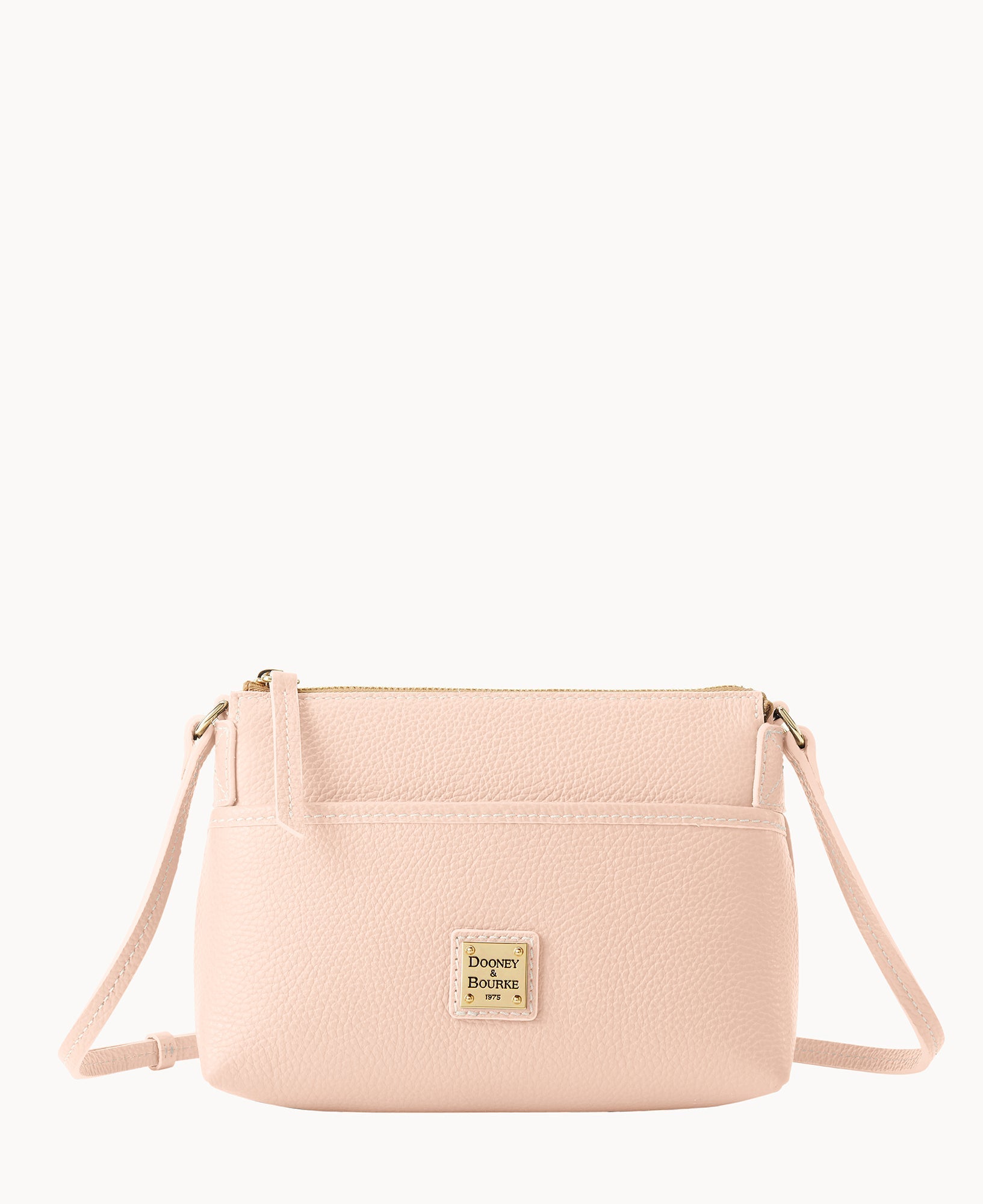 Lucca Leather Ginger Crossbody