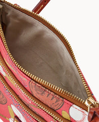 MLB Cardinals Triple Zip Crossbody