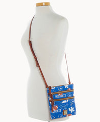Collegiate University of Kentucky Triple Zip Crossbody
