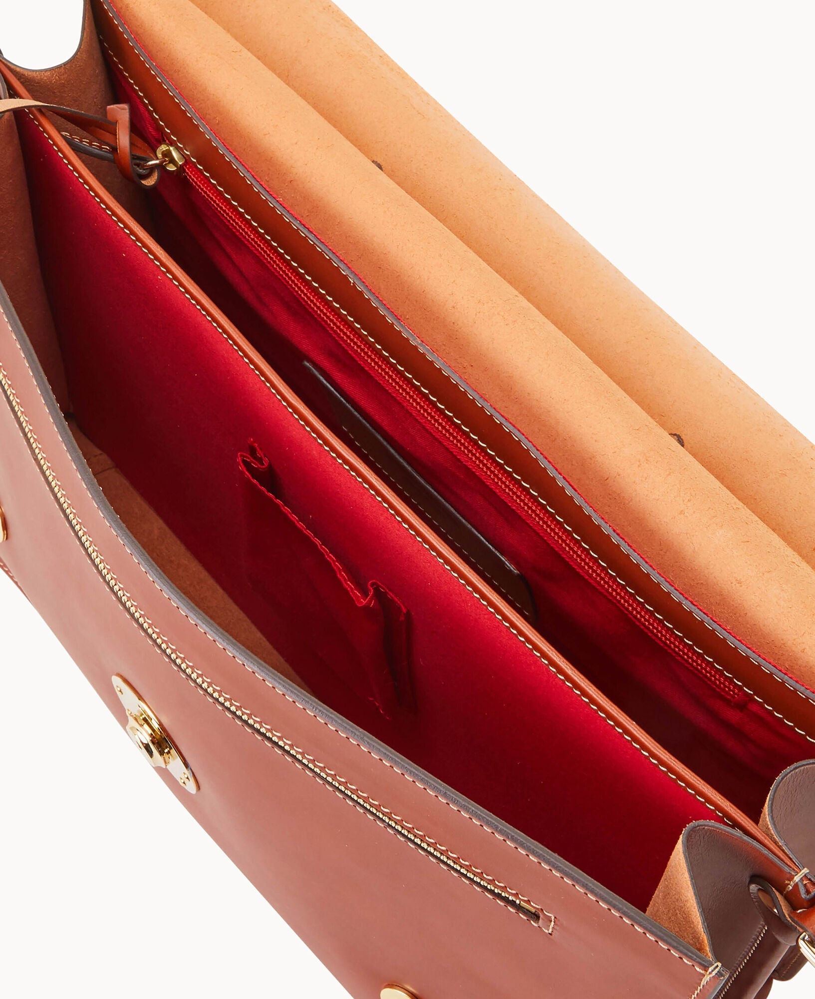 Alto Double Gusset Buckle Briefcase