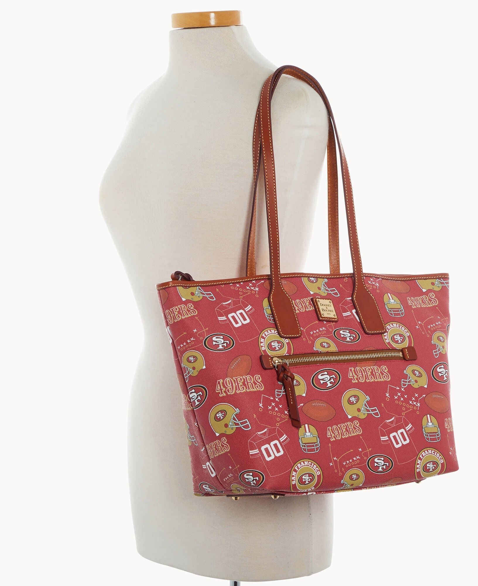 NFL 49ers Zip Tote