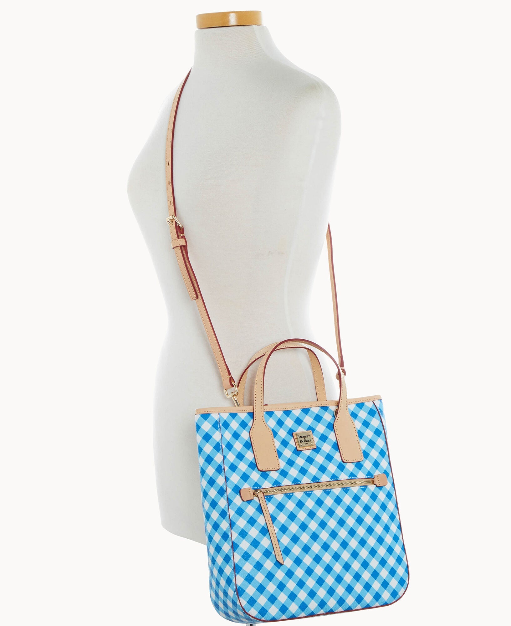 Gingham II Handle Tote