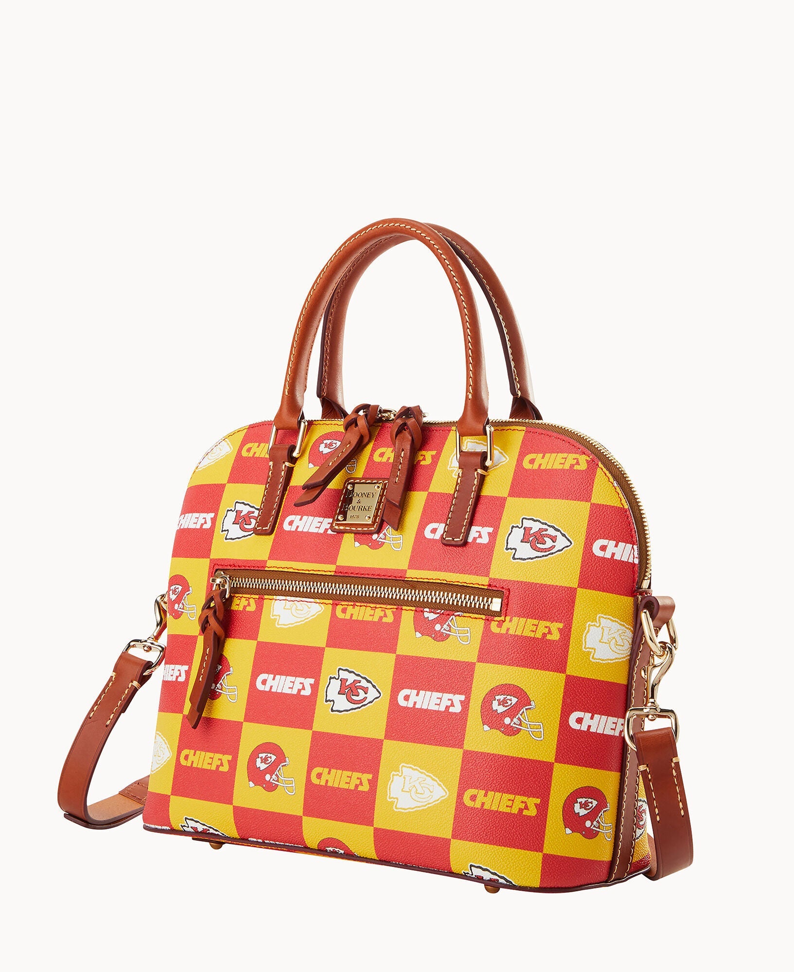 NFL Chiefs Domed Zip Satchel