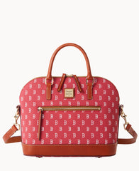 MLB Red Sox Domed Zip Satchel