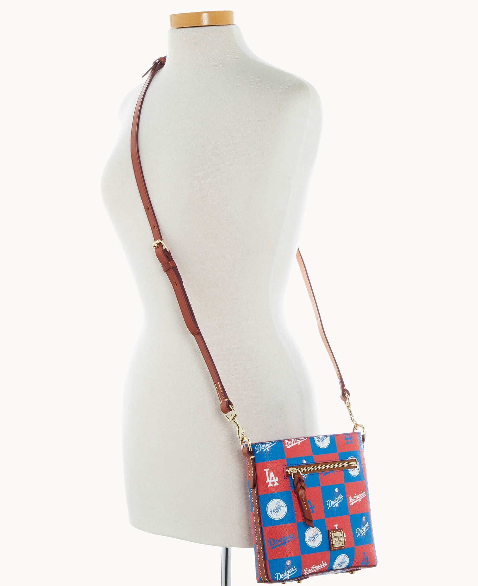 MLB Dodgers Small Zip Crossbody
