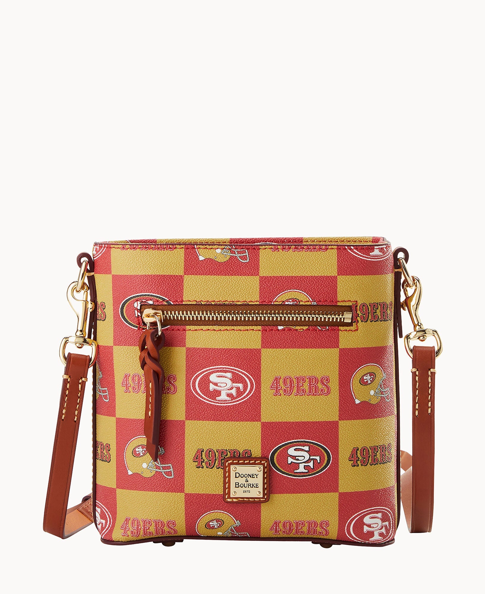 NFL 49ERS Small Zip Crossbody