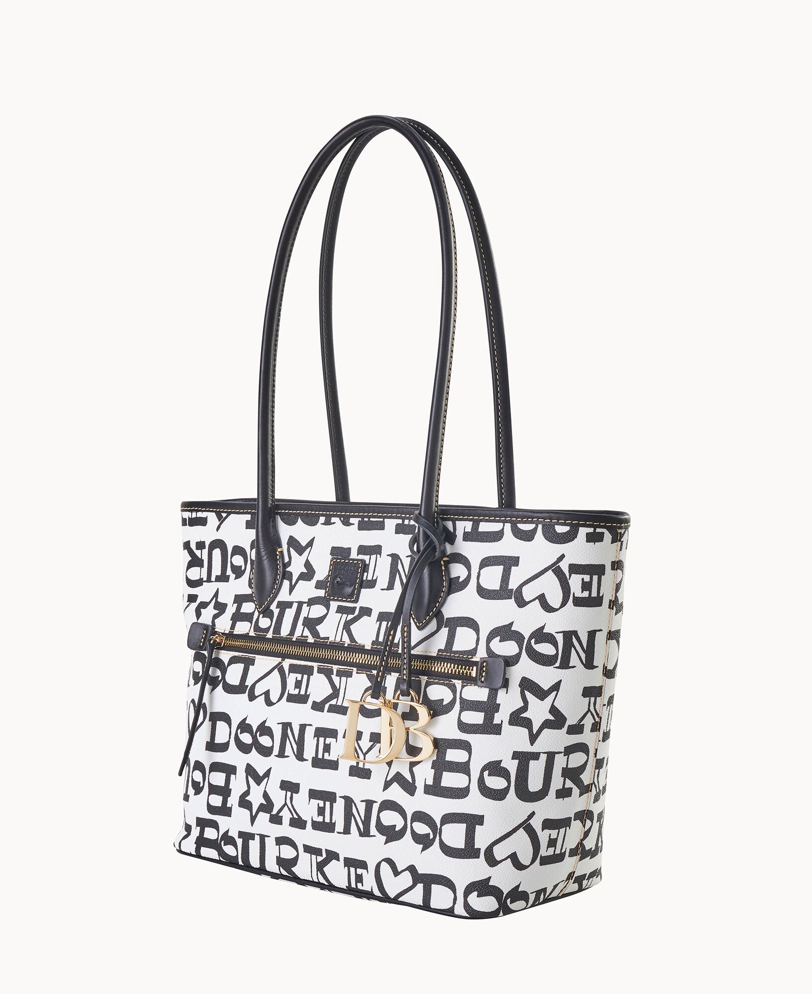 Doodle II Coated Cotton Tote