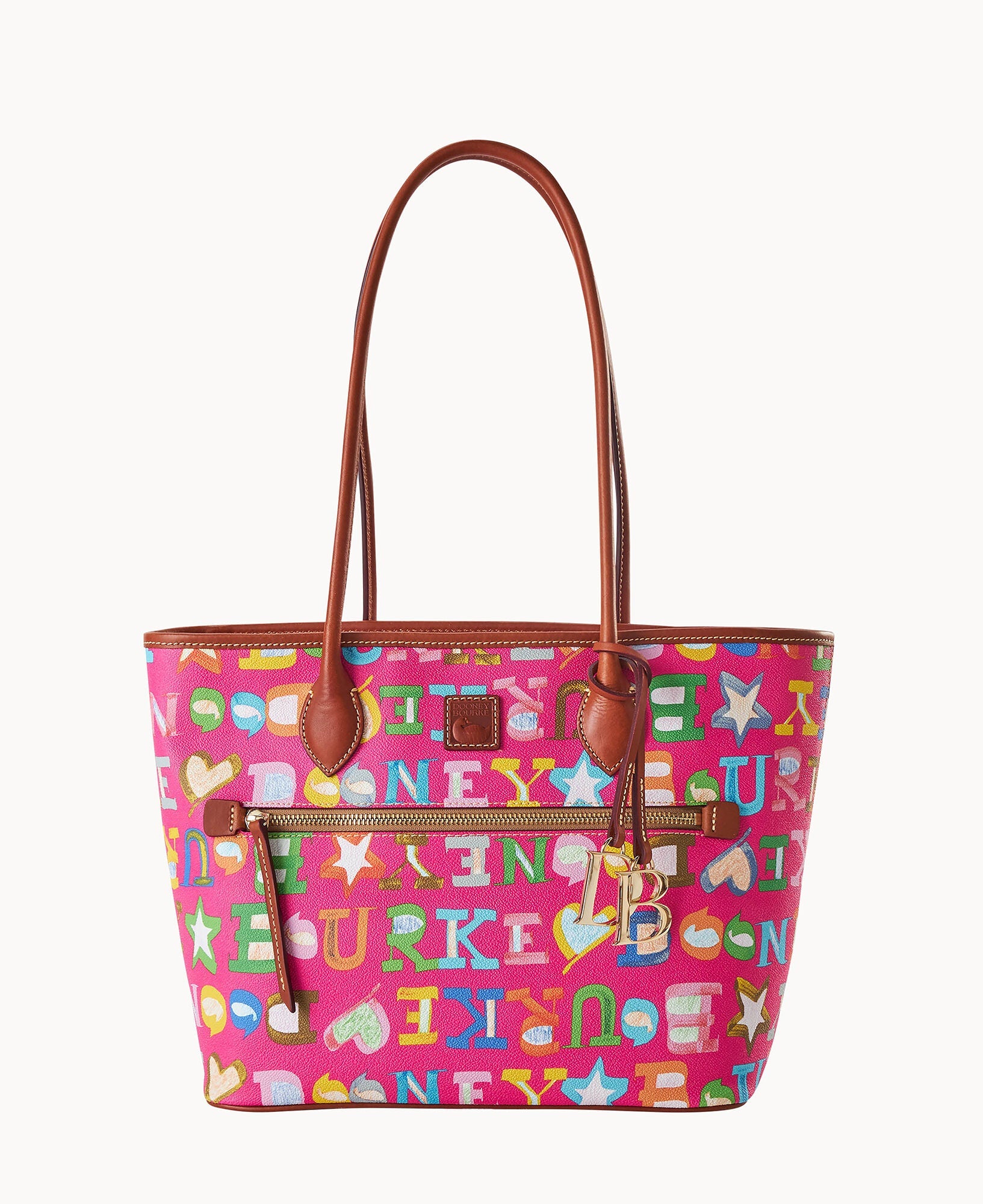 Doodle II Coated Cotton Tote