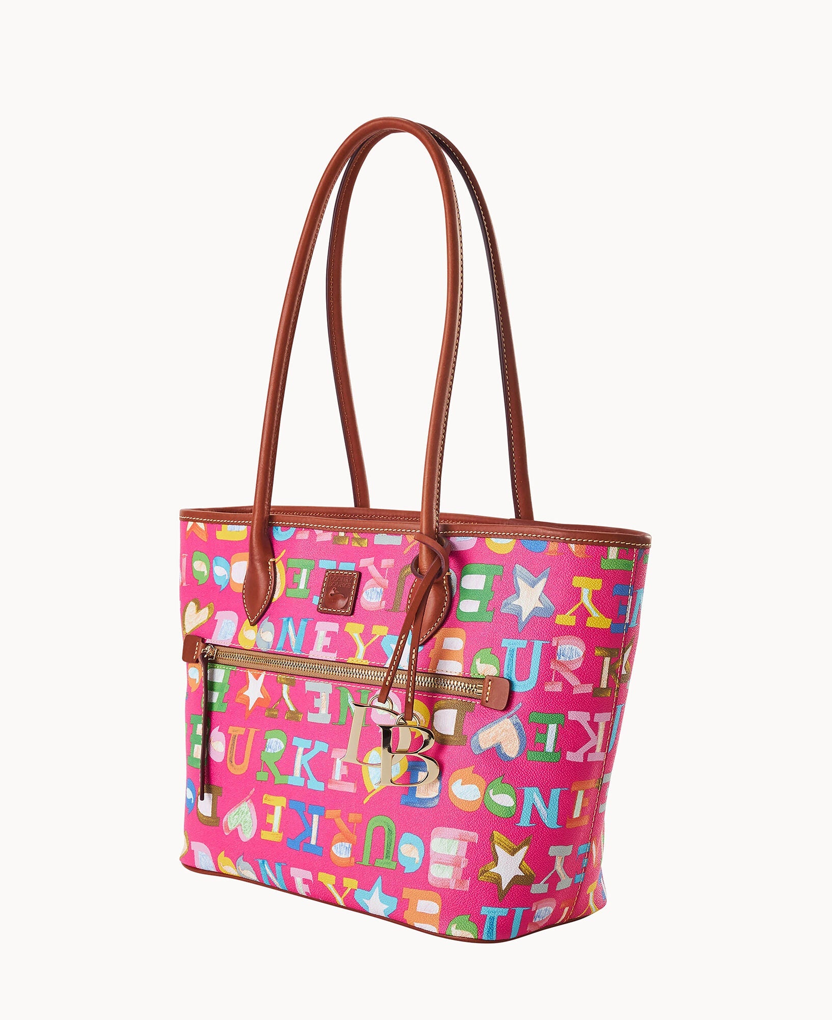 Doodle II Coated Cotton Tote