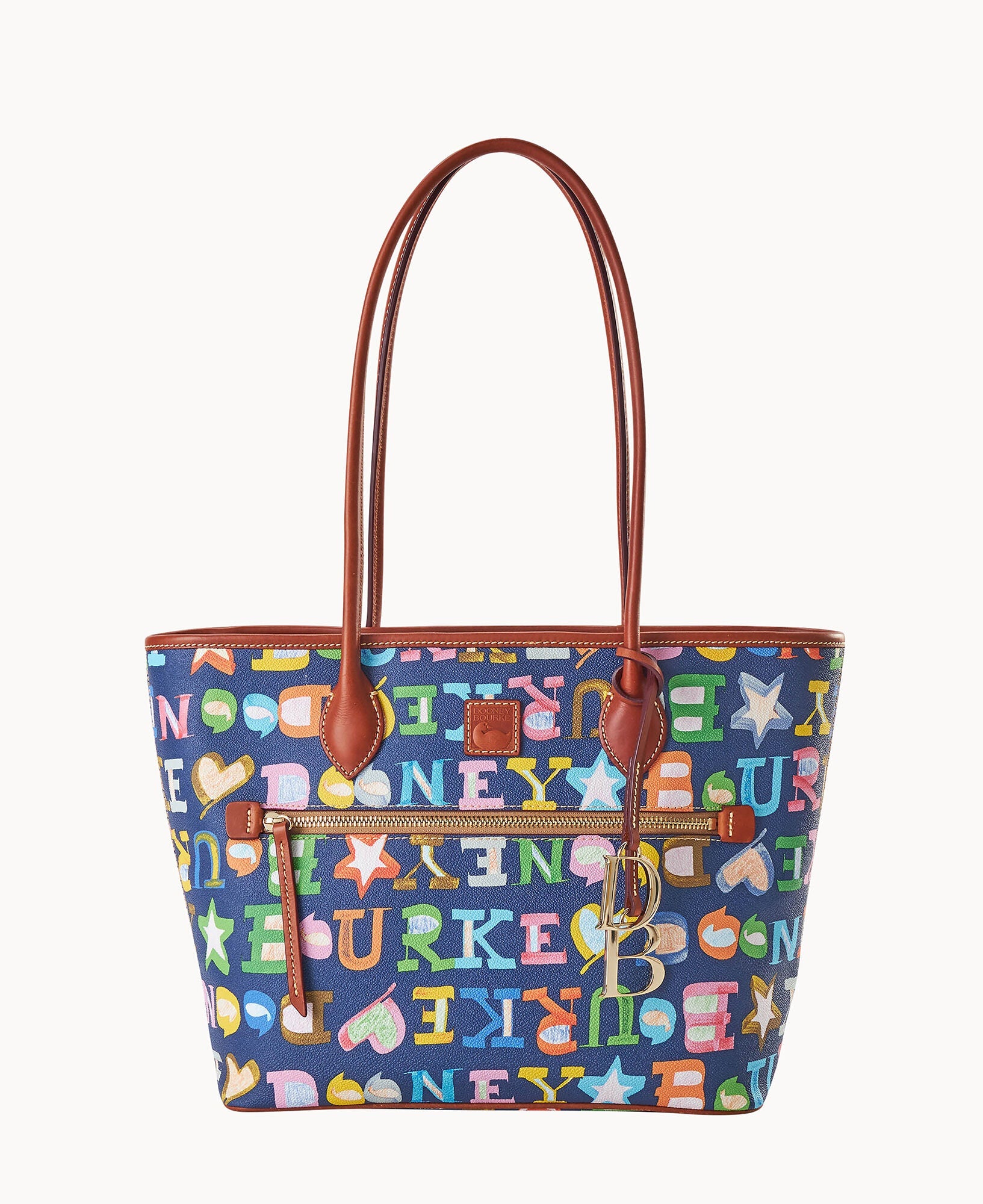 Doodle II Coated Cotton Tote