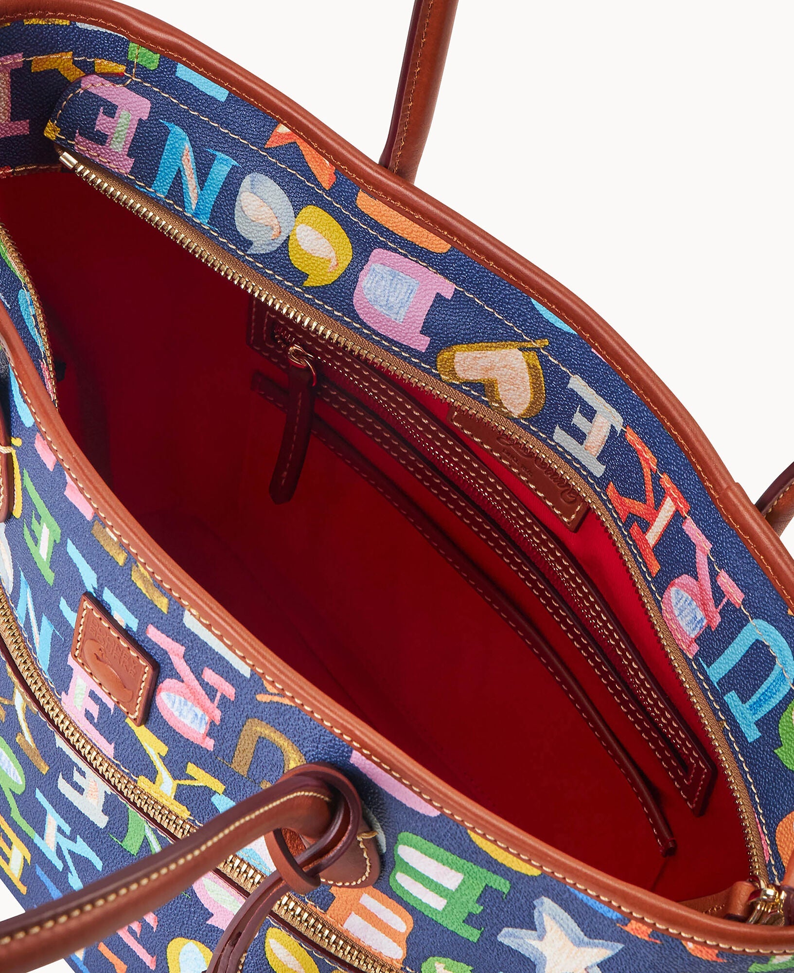 Doodle II Coated Cotton Tote