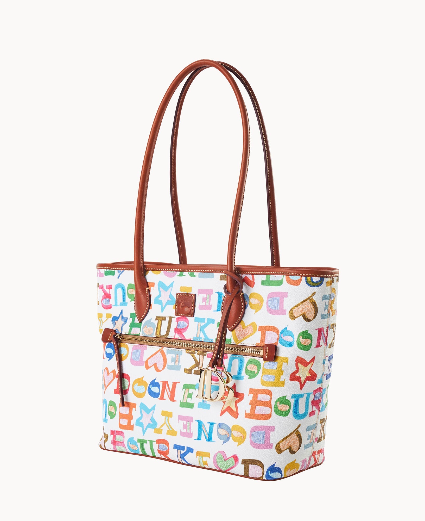 Doodle II Coated Cotton Tote