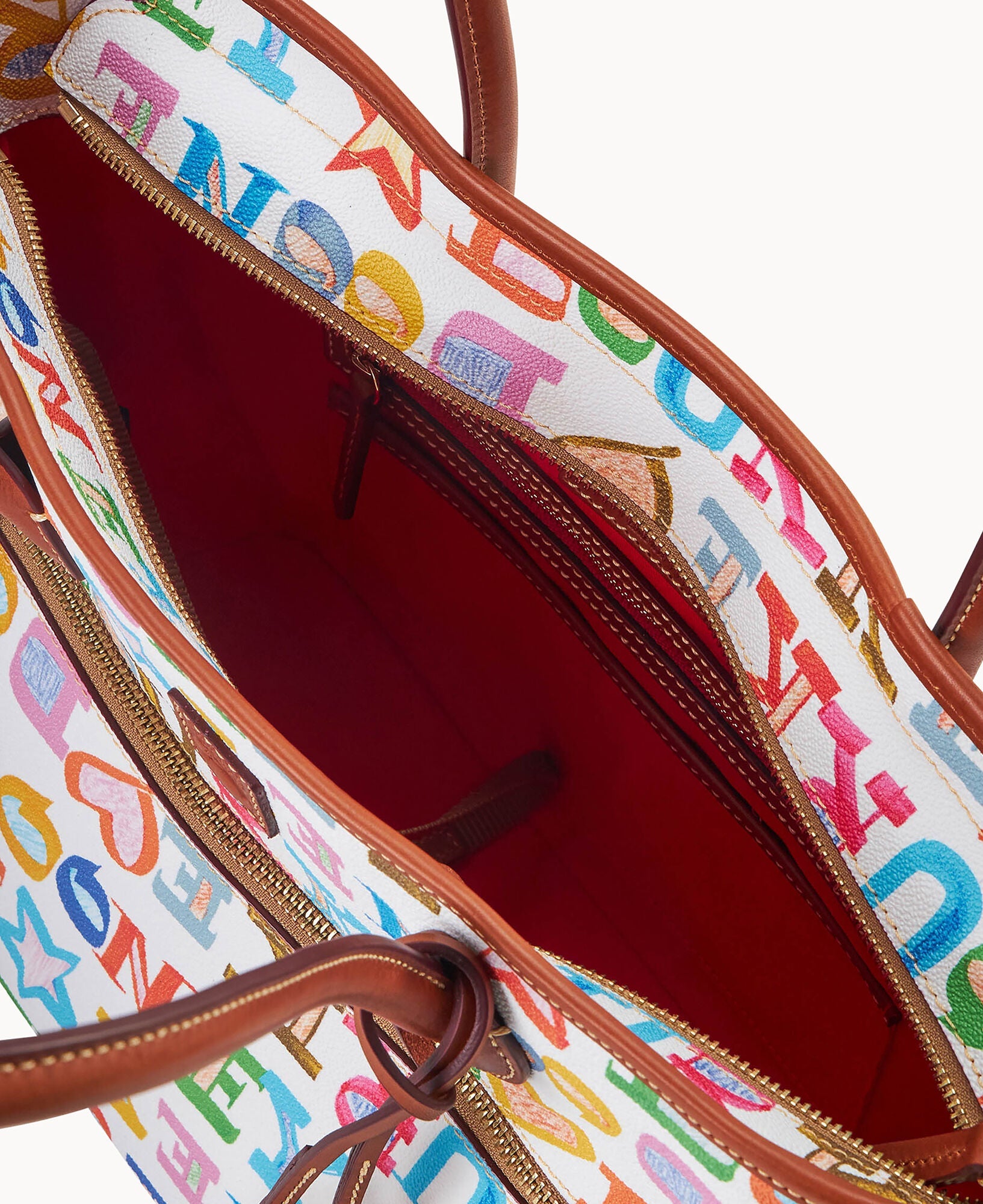 Doodle II Coated Cotton Tote