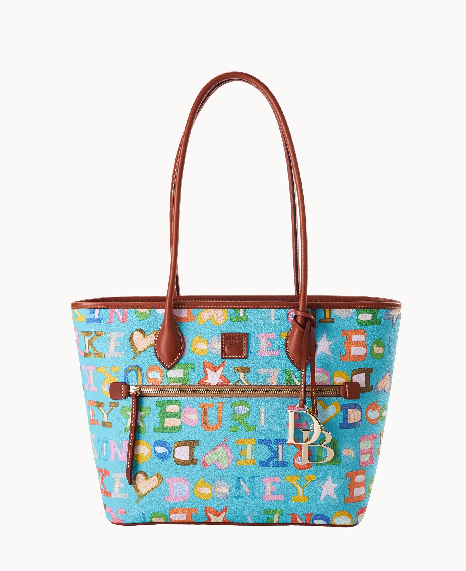 Doodle II Coated Cotton Tote