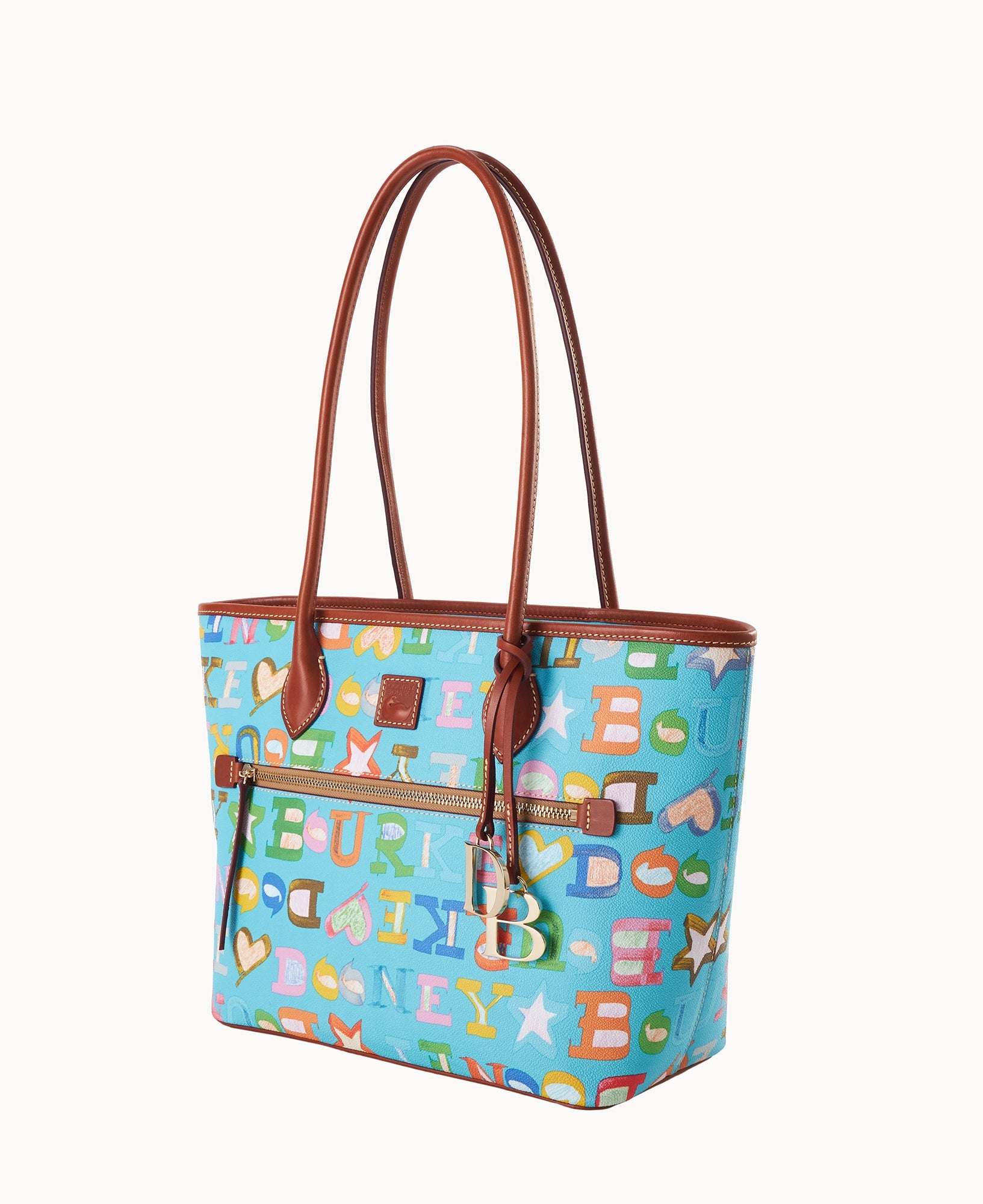 Doodle II Coated Cotton Tote