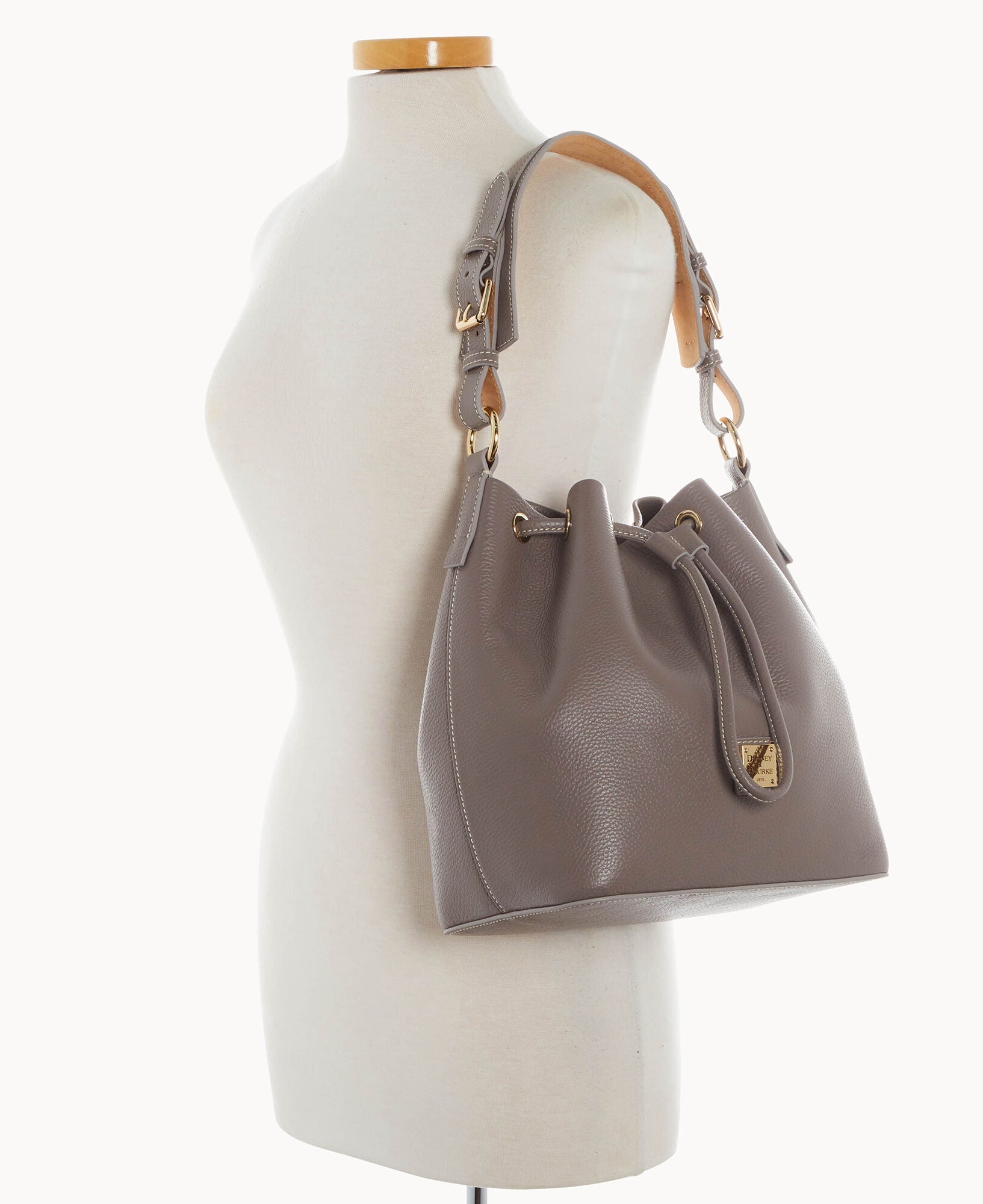 Lucca Leather Drawstring