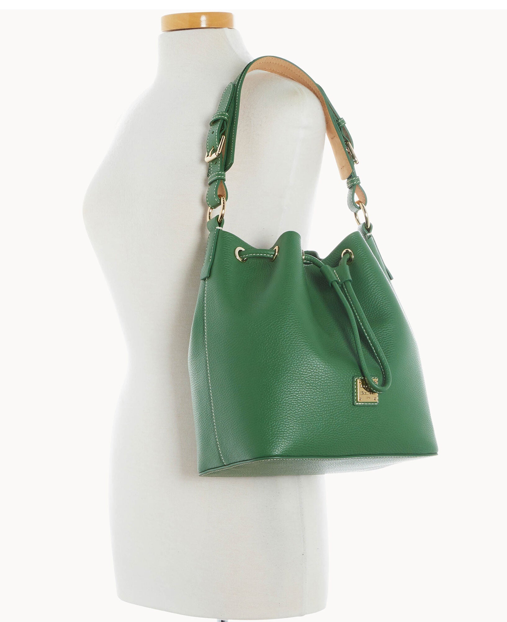Lucca Leather Drawstring