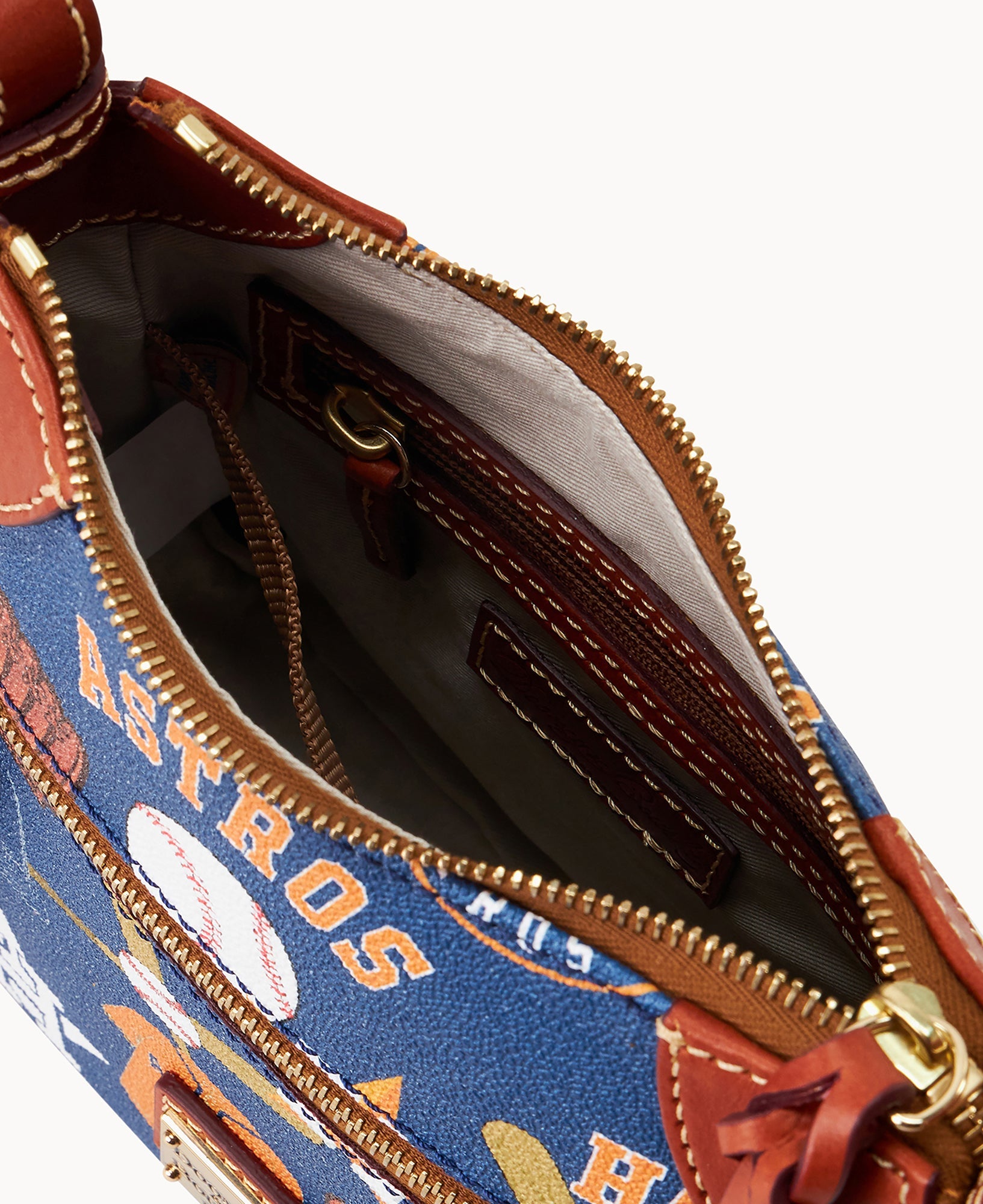 MLB Astros Front Zip Crossbody