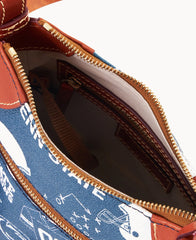 Collegiate Penn State University Front Zip Crossbody