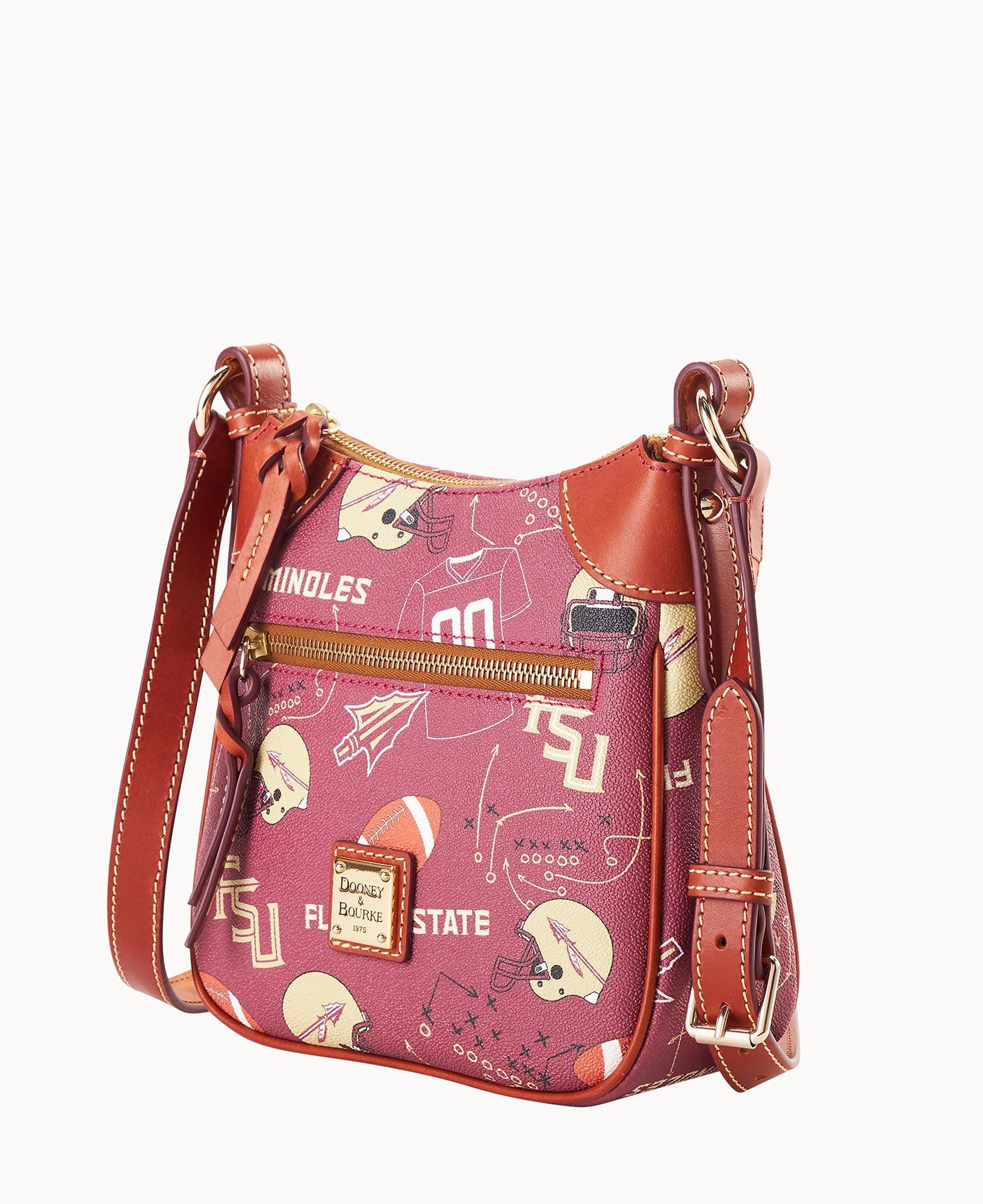 Collegiate Florida State University Front Zip Crossbody