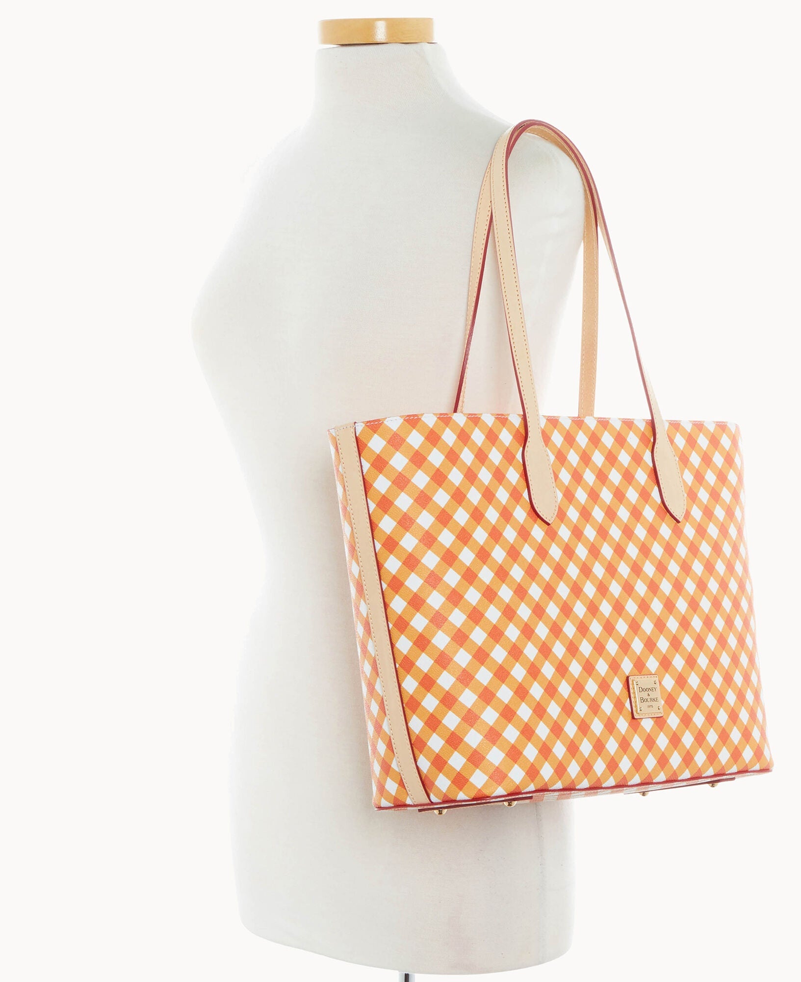 Gingham II Large Tote