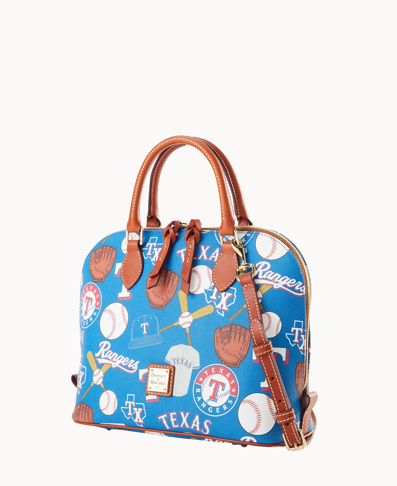 MLB Rangers Zip Zip Satchel