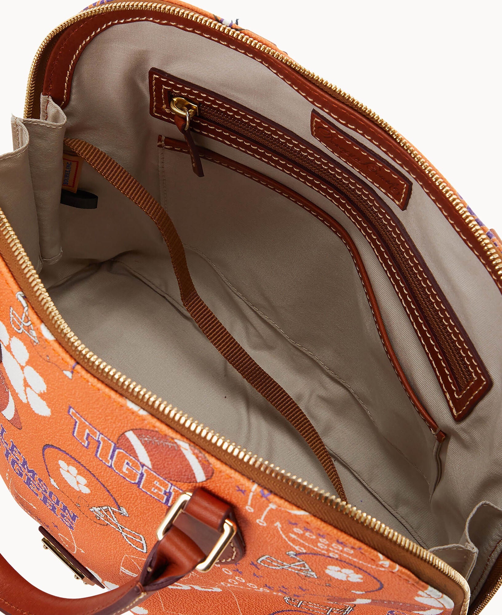 Collegiate Clemson University Zip Zip Satchel