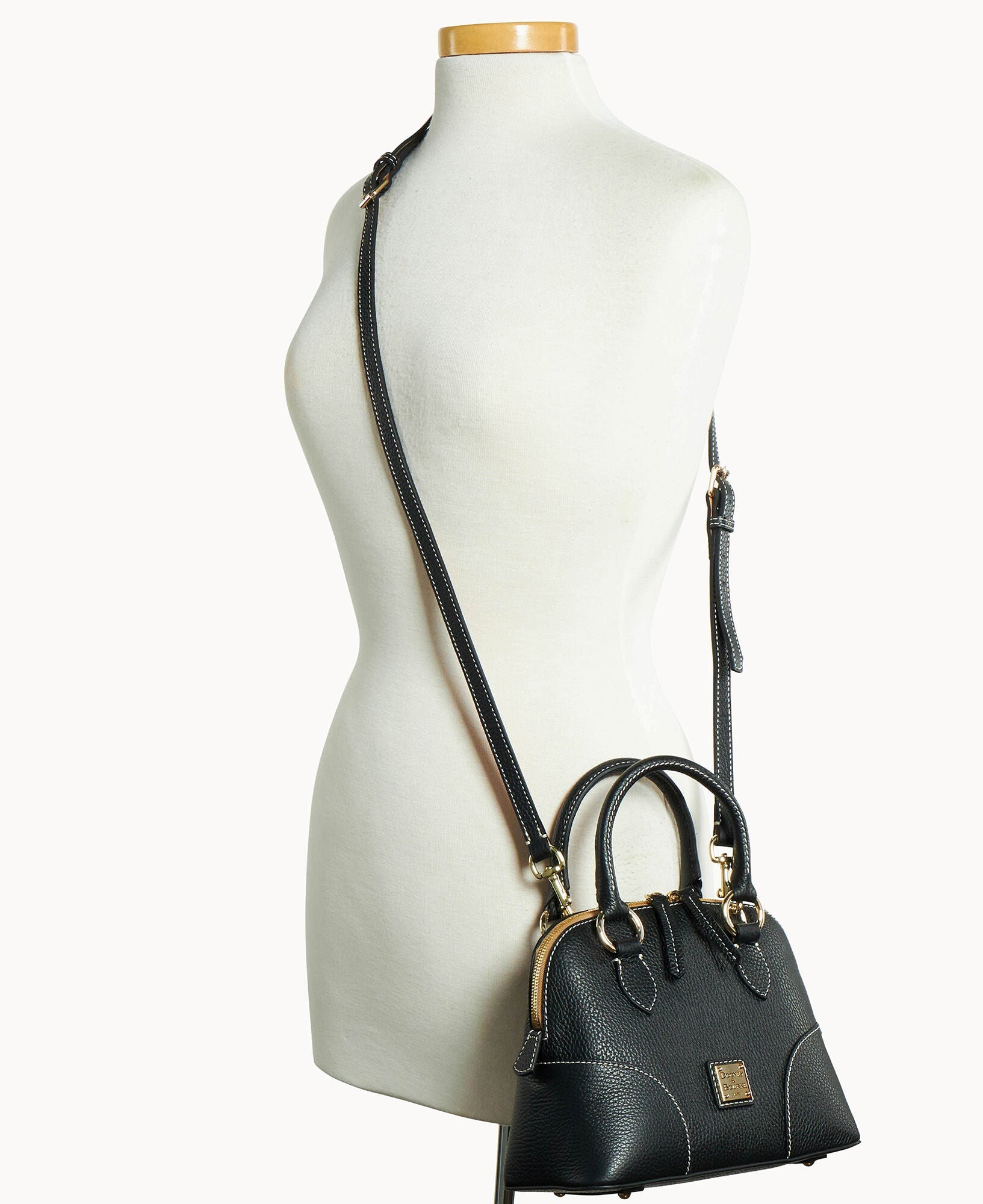 Lucca Leather Small Satchel