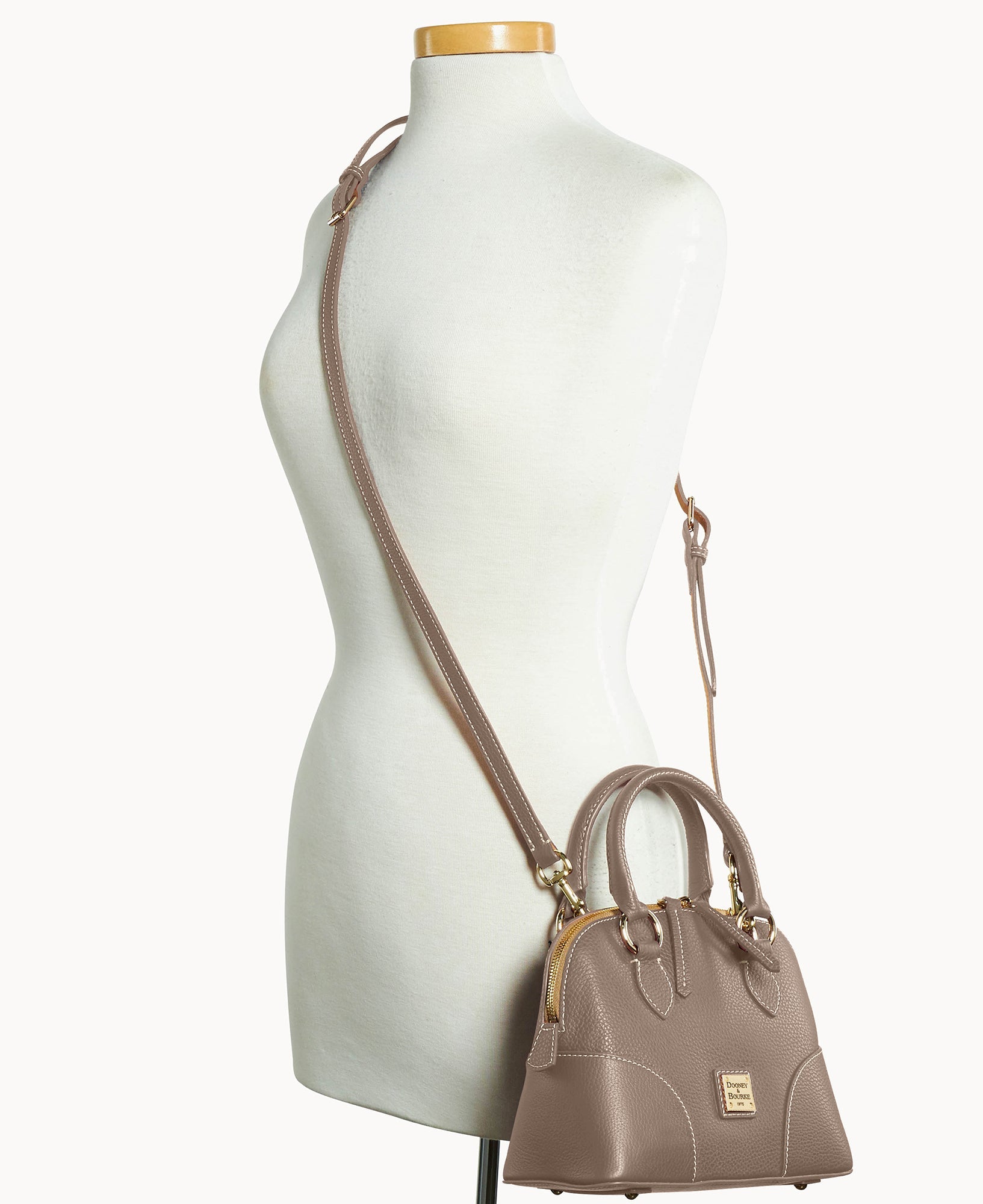Lucca Leather Small Satchel
