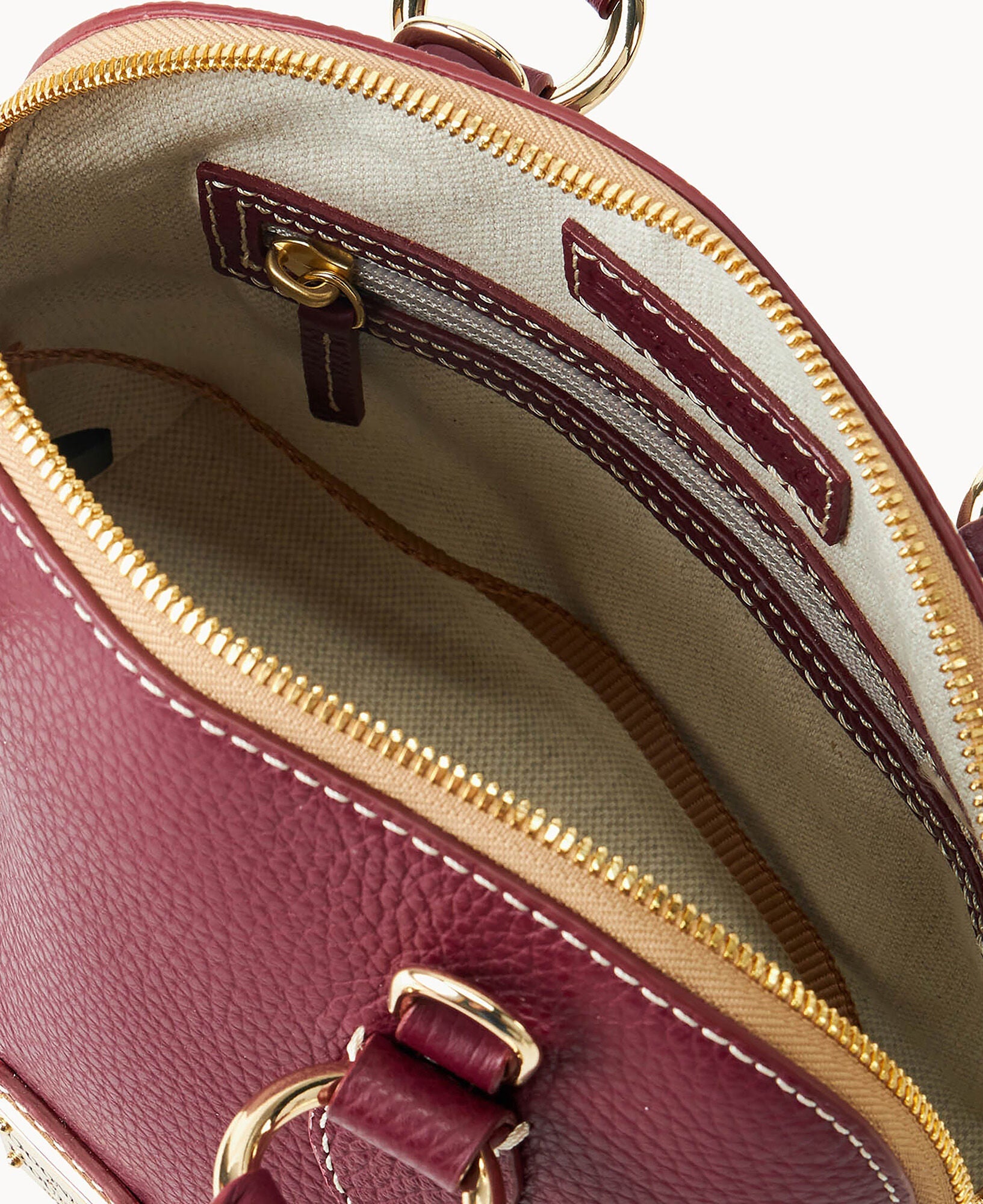 Lucca Leather Small Satchel