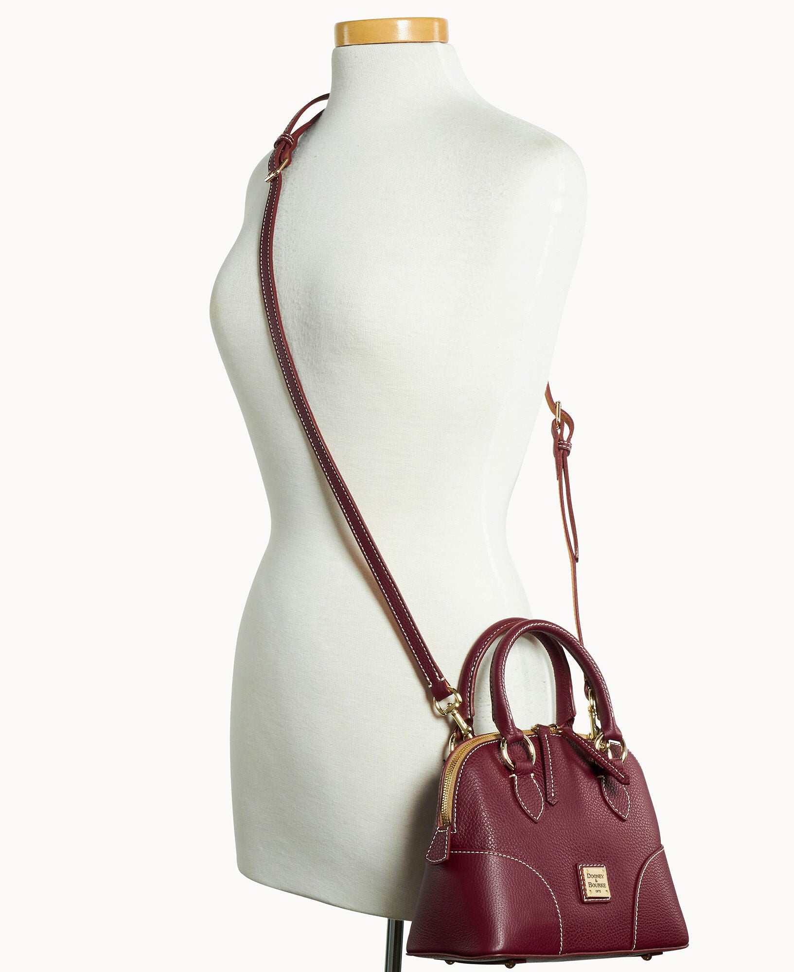 Lucca Leather Small Satchel
