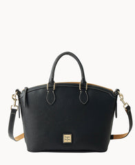 Lucca Leather Domed Satchel