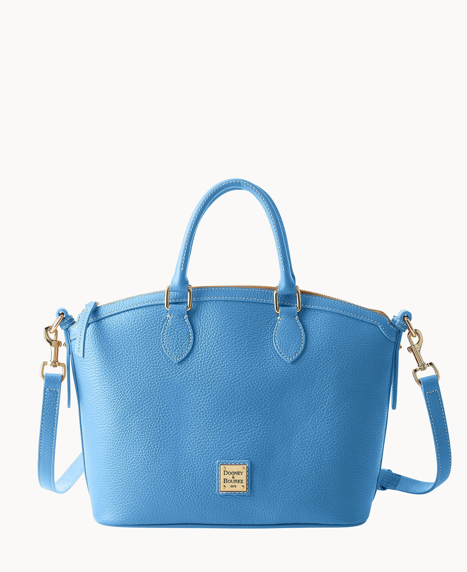 Lucca Leather Domed Satchel