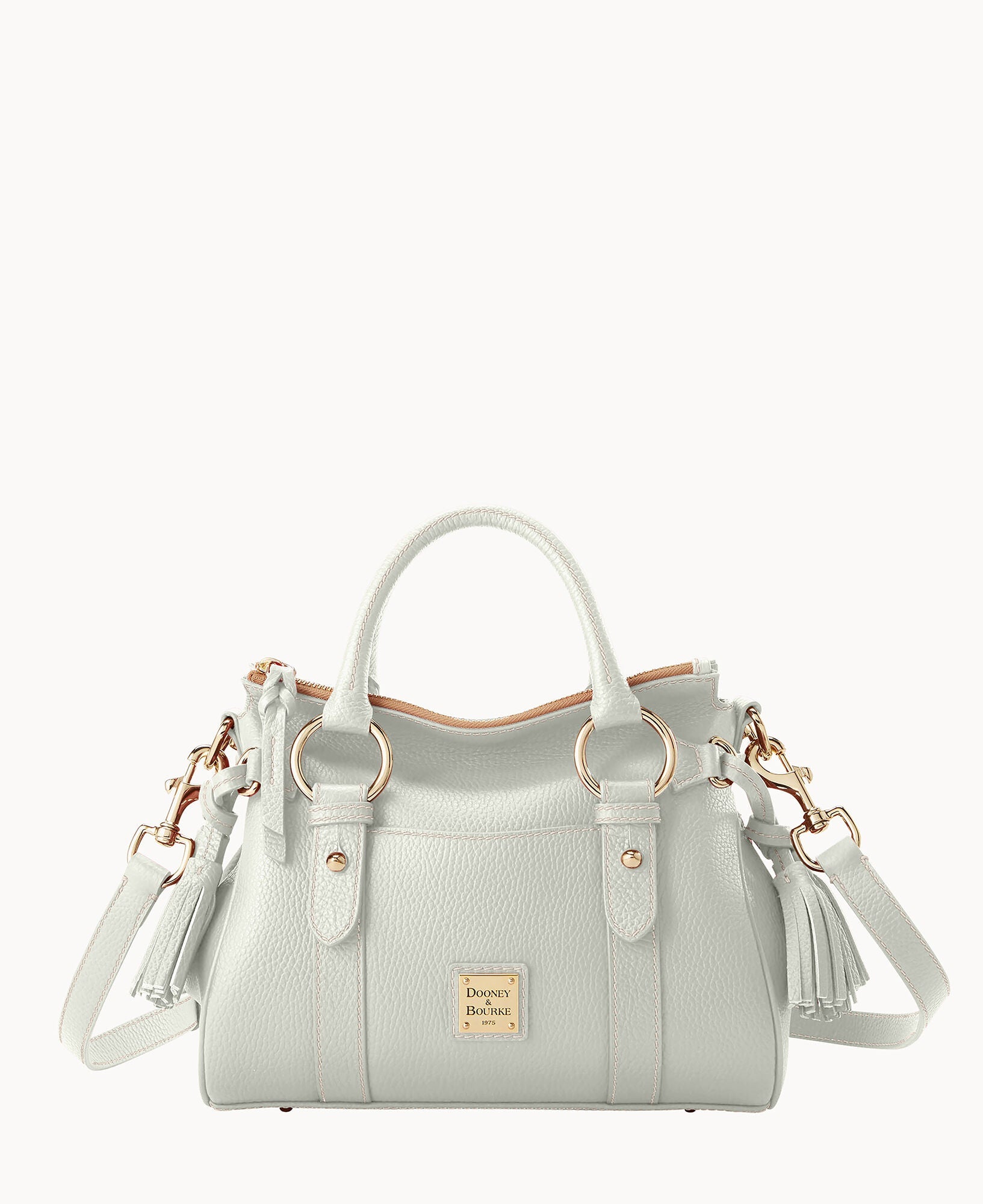 Lucca Leather Satchel With Pocket