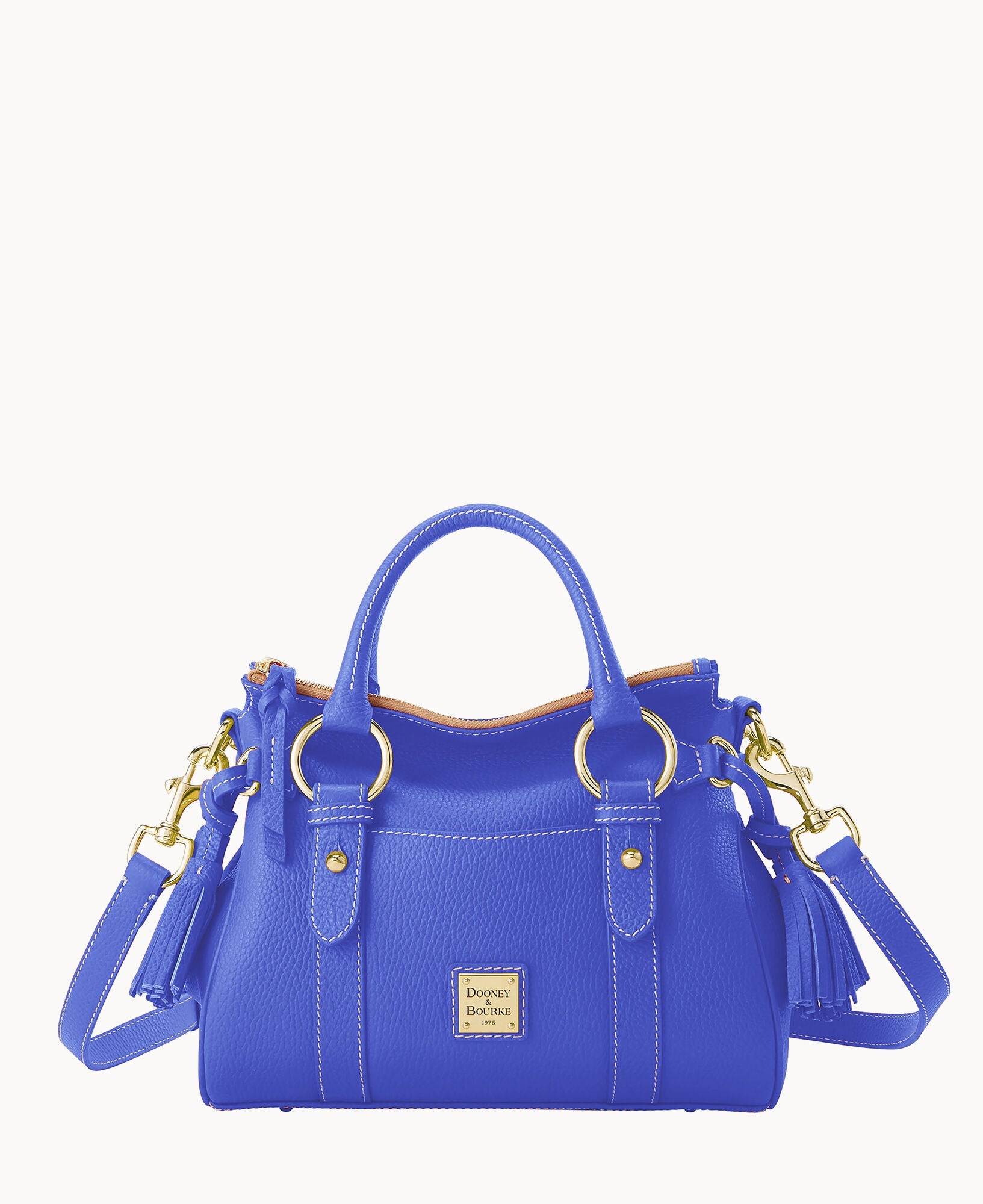 Lucca Leather Satchel With Pocket