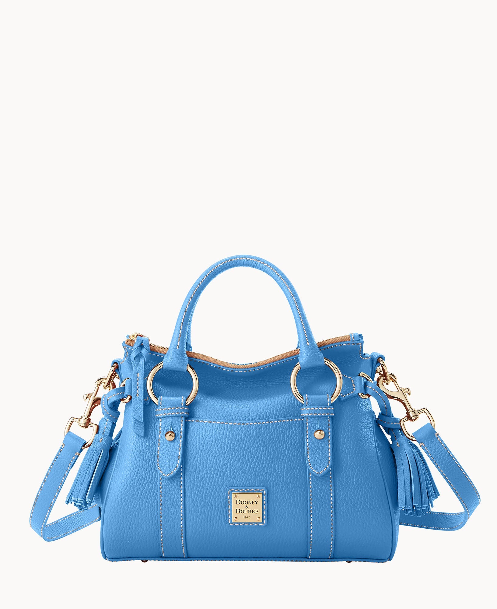 Lucca Leather Satchel With Pocket