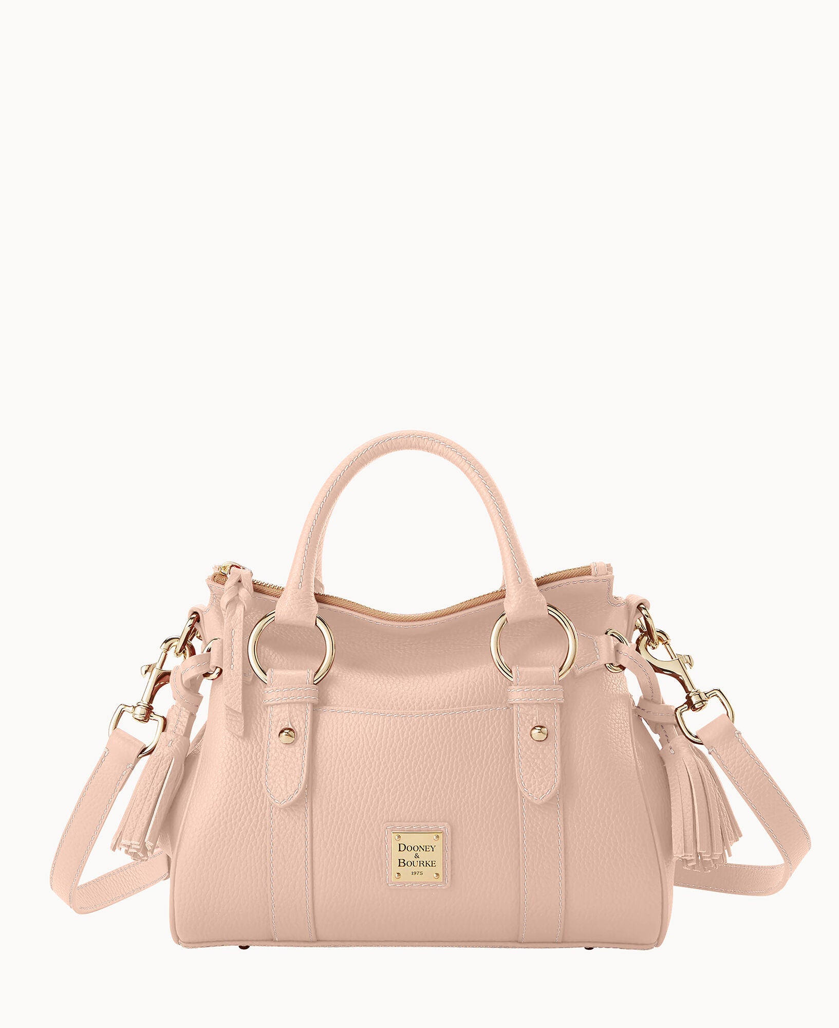 Lucca Leather Satchel With Pocket