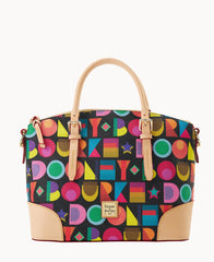 Art Deco Domed Satchel